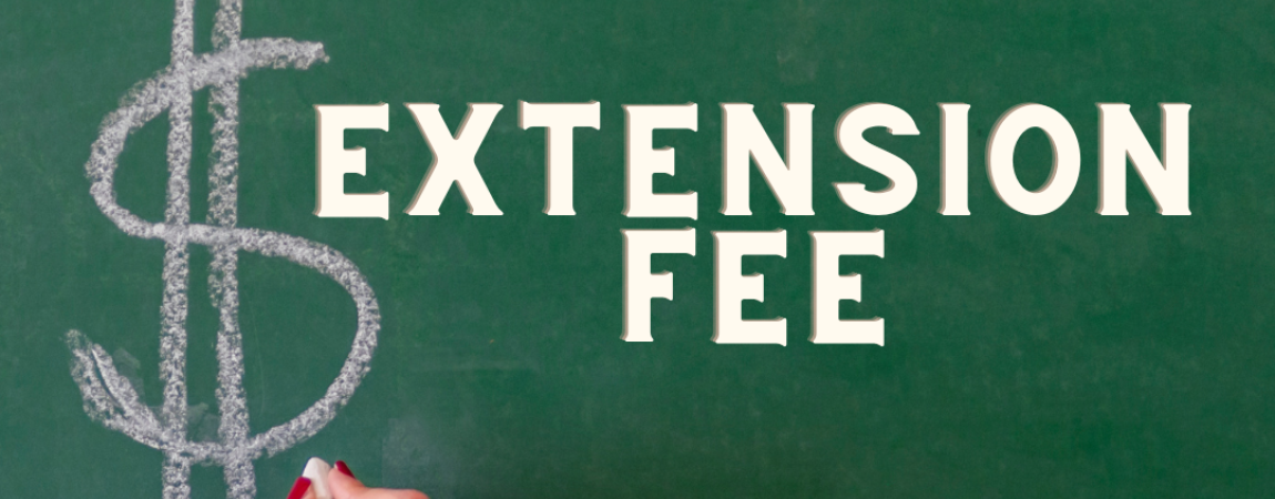 Pay you extension fee here
